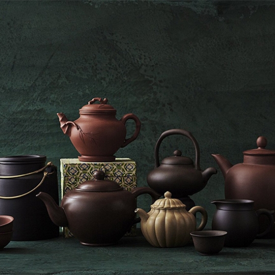 Yixing clay teapot