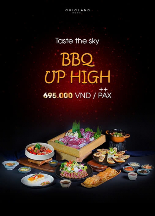 TASTE THE SKY, BBQ UP HIGH!